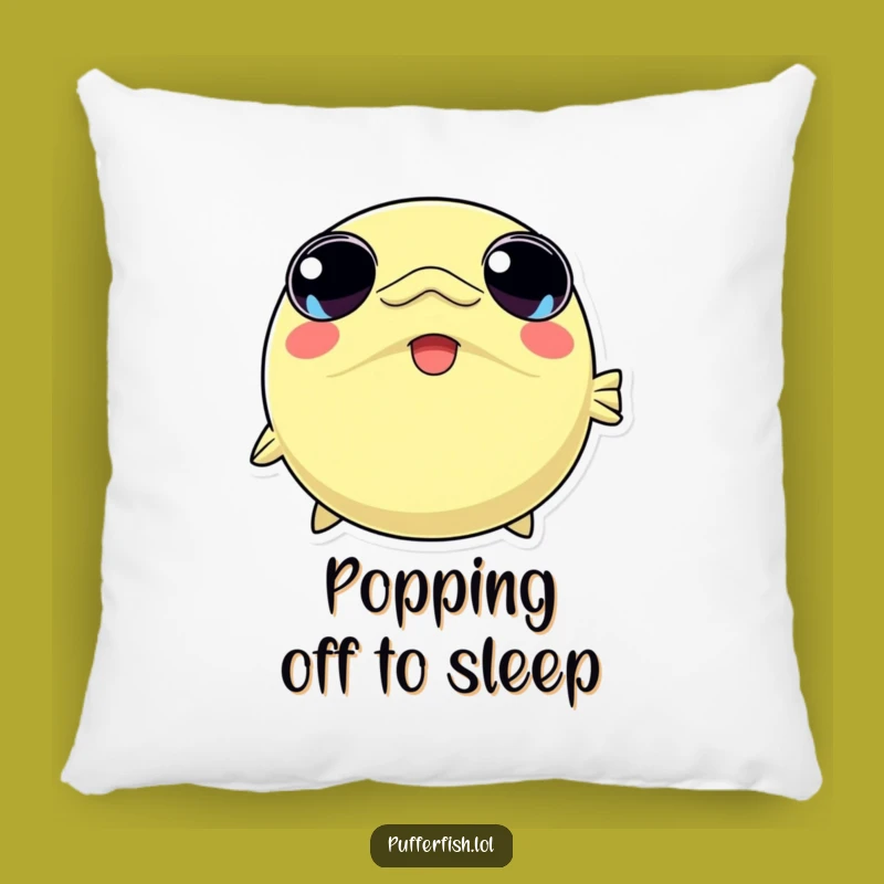 Funny Kawaii Pufferfish Pillow: Cozy Comfort and Adorable Accent